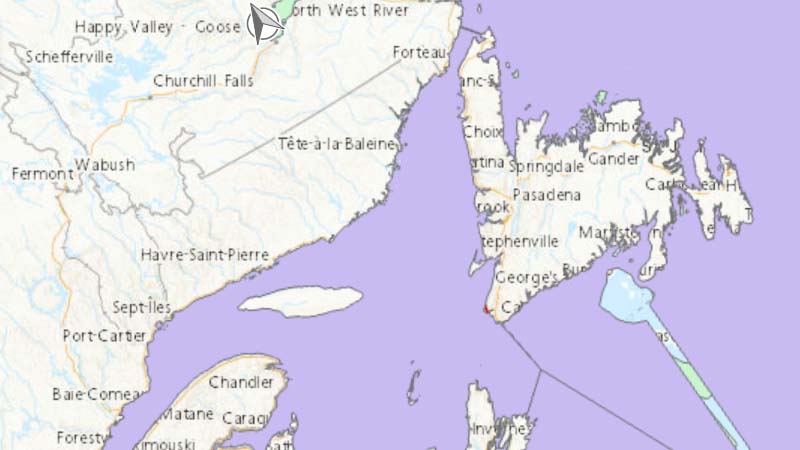 Carte - Zones de protection de l'habitat océanique