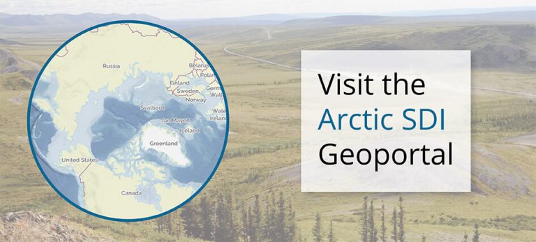 Visit the Arctic SDI Geoportal