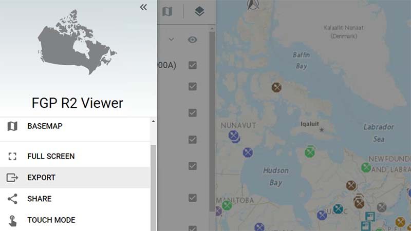 Screenshot - Export your map